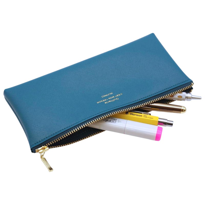 Delfonics [DELFONICS] 500222 Quitterie Pencil Case Greige Pencil Holder Pen Case Pouch - Image 5